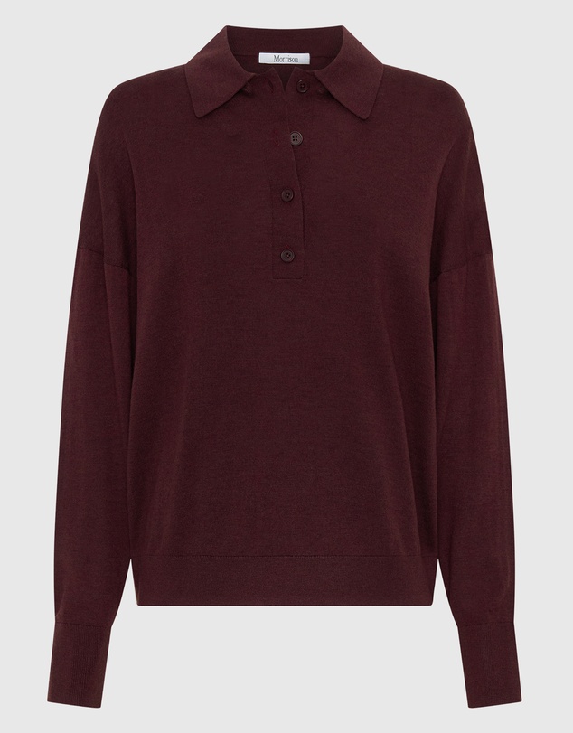 Morrison - Oxford Merino Knit Polo
