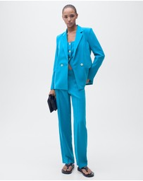 M.N.G - Tempo Straight Suit Trousers