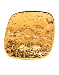 Pre-Loved by Azura Reborn - Pre-Loved CC Gold Plated Diamond Brooch
