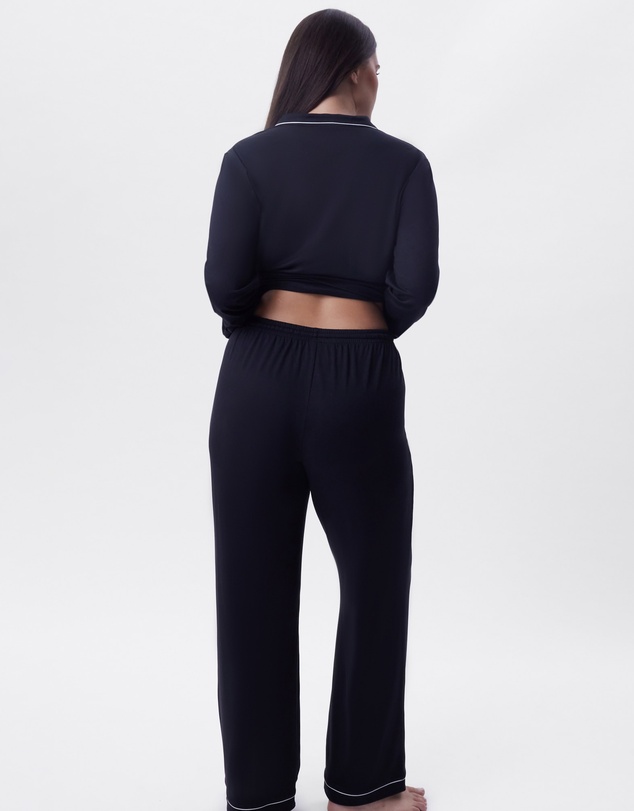 Bras N Things - Emilia Long Pant - Black