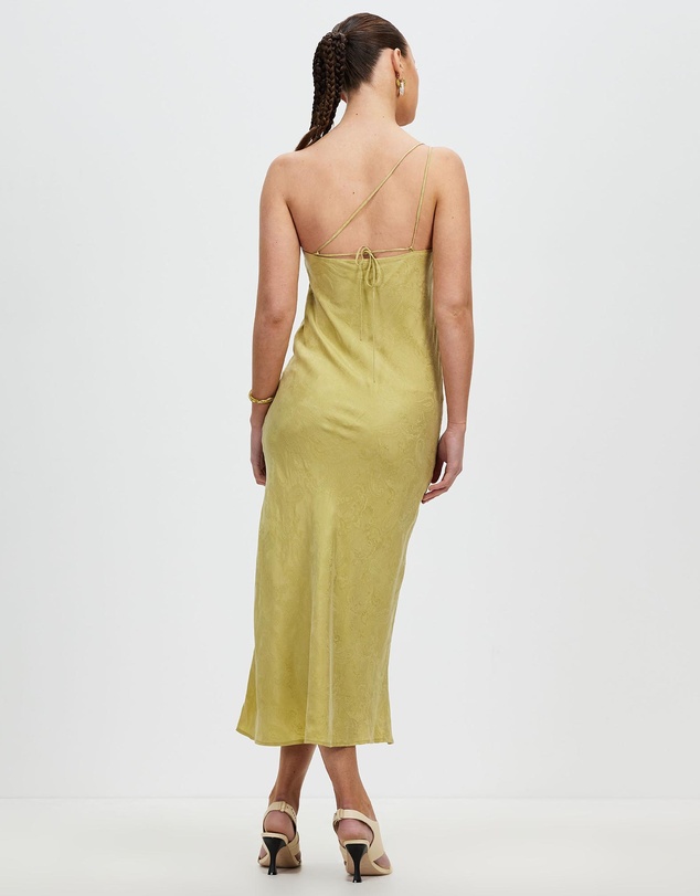 Third Form - Paisley Bias One Shoulder Midi Dress