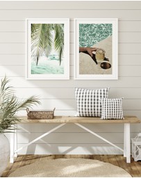 Olive et Oriel - Summer Sessions Art Print