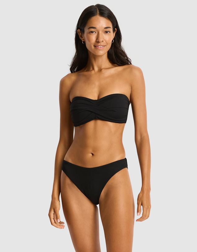 Sea Level Australia - Essentials High Waist Gathered Side Pants