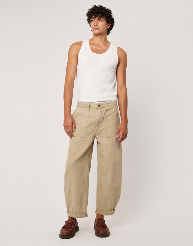 Rolla's - Ezy Barrel Work Canvas Roll Jeans