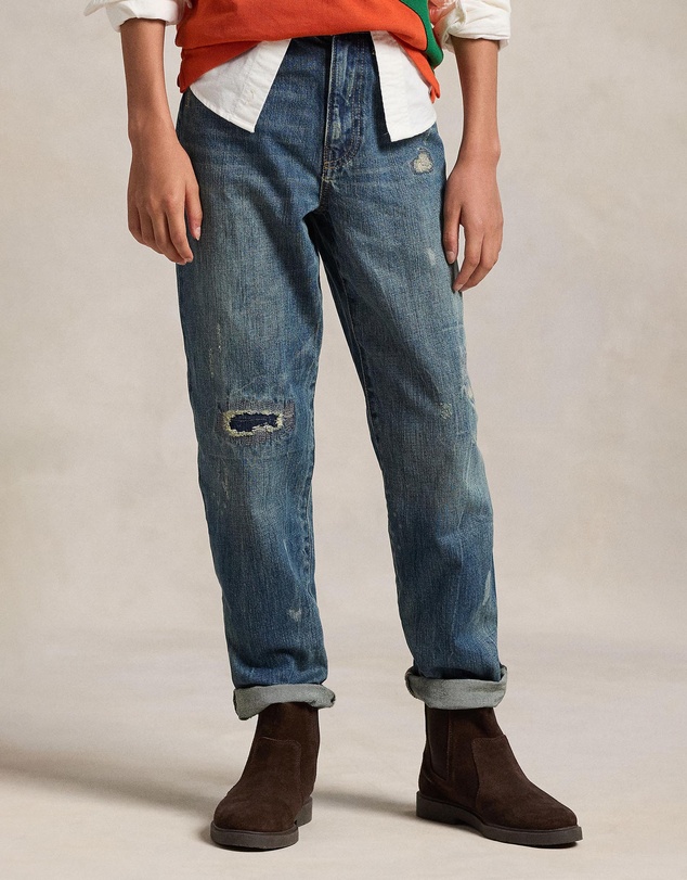Polo Ralph Lauren - Lynwood Relaxed Fit Distressed Jeans - ICONIC EXCLUSIVE - Teens
