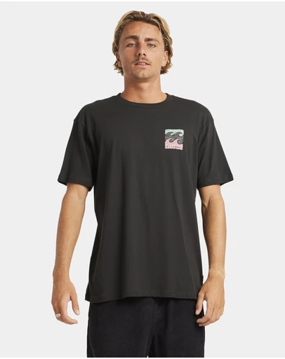 Billabong - Mens Crayon Wave Premium T-Shirt