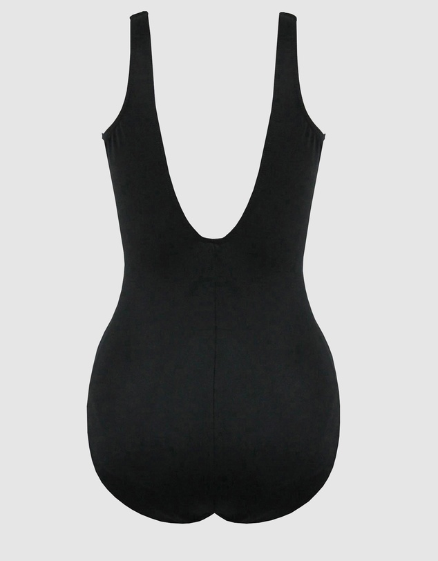 Miraclesuit Swimwear  - Crossover Draped Shaping Swimsuit