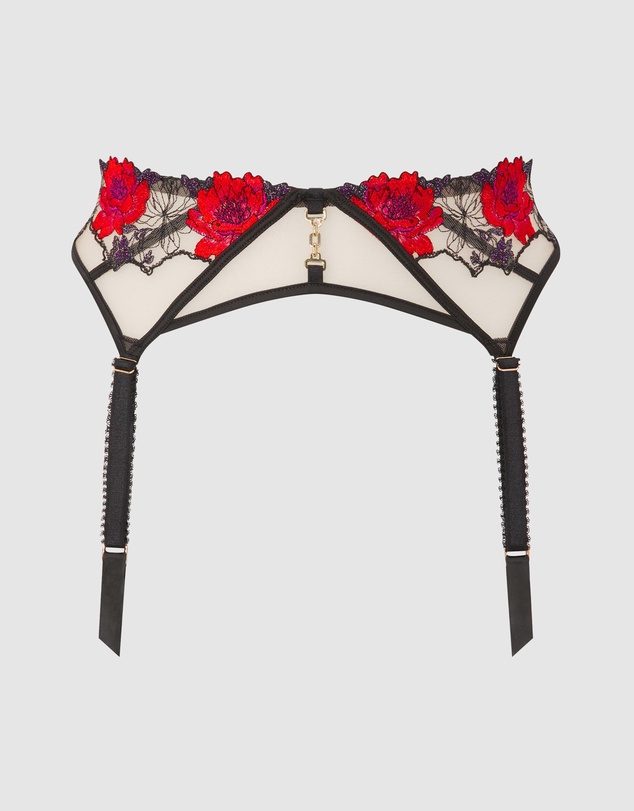 Ann Summers - Caged Rose Suspender Belt