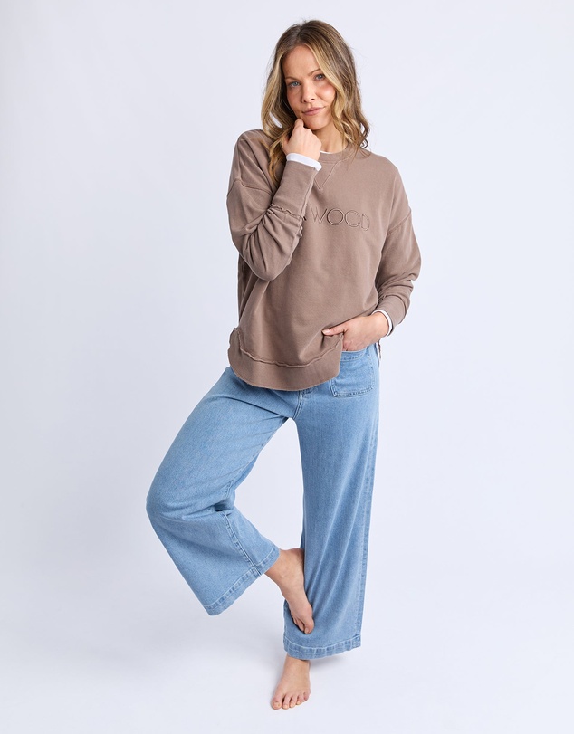 Foxwood - Simplified Crew Chocolate Brown