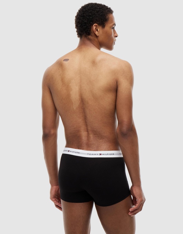 Tommy Hilfiger - 3-Pack Essential Logo Waistband Trunks