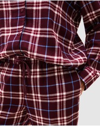 Tommy Hilfiger - Essential Flannel Long Sleeve Pyjama Set