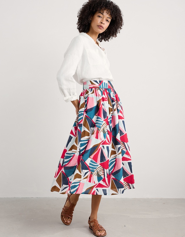 Seasalt - Seasalt Cornwall Multi Mevagissey Skirt