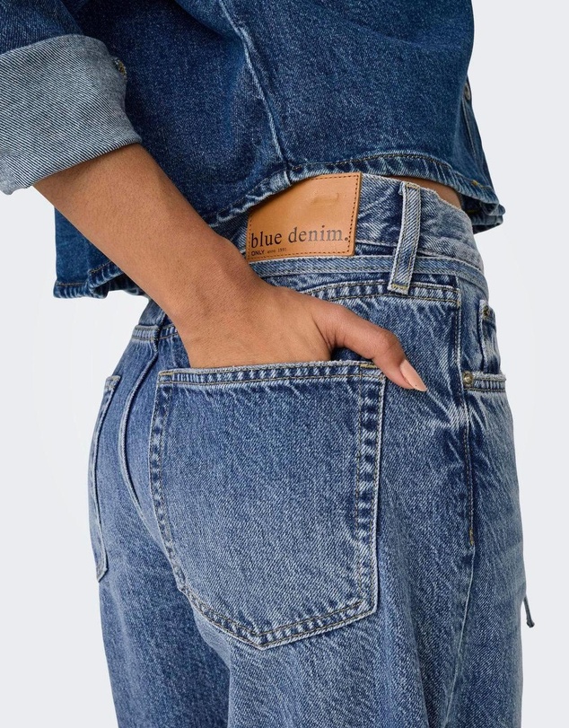 ONLY - Gianna High Waisted Straight Jeans