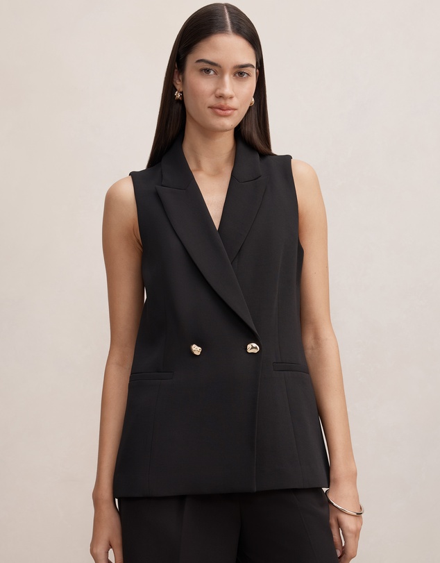 Forever New - Dani Double Breasted Sleeveless Blazer
