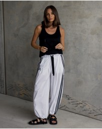 ALEXANDRA - Aladin Pants White