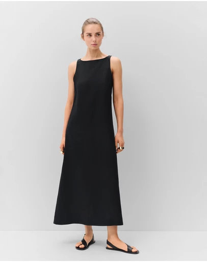 UNISON - Linen Sleeveless Maxi Dress