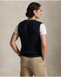Polo Ralph Lauren - Cable-Knit Cotton Sweater Vest