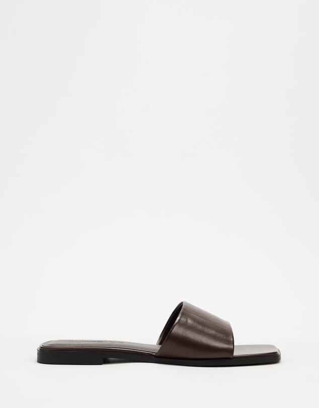 Atmos&Here - Joni Faux Leather Sandals