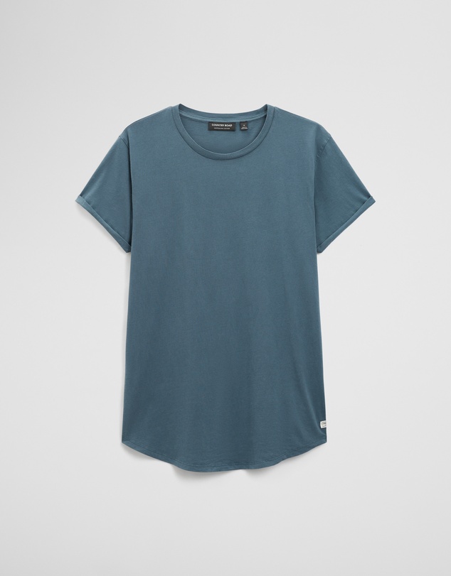 Country Road - Australian Cotton Longline Garment Dye T-shirt