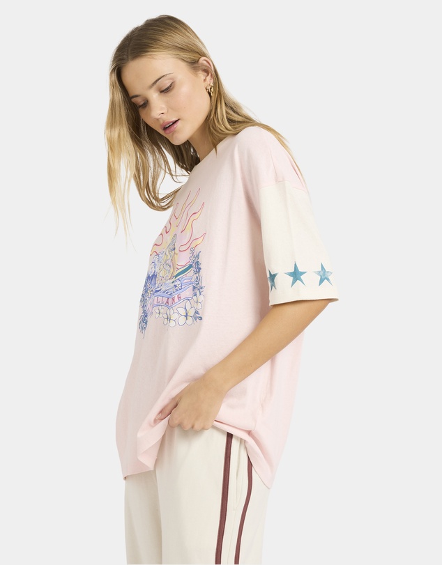 Billabong - Womens Tropics Co Ringer T-Shirt