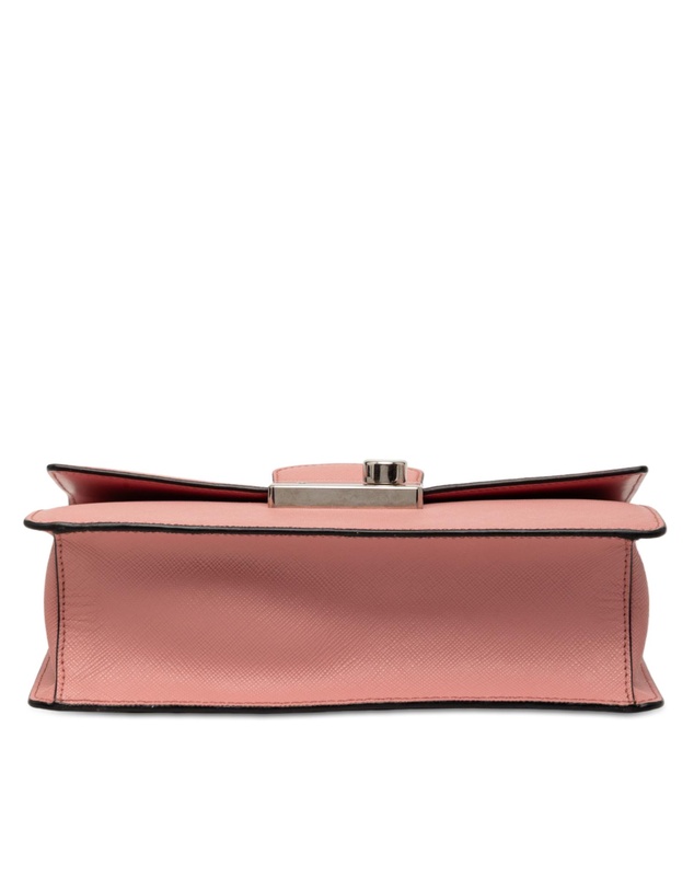 Pre-Loved by Azura Reborn - Pre-Loved Small Saffiano Sound Lock Chain Crossbody