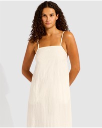 Seafolly - Gathered Strap Maxi Dress