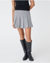 Forcast - Kris Pleated Mini Skirt