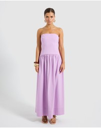 Pasduchas - Vera Strapless Midi Dress