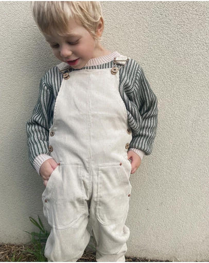 WITH LOVE FOR KIDS - Hudson Cord Overalls - Babies - Kids