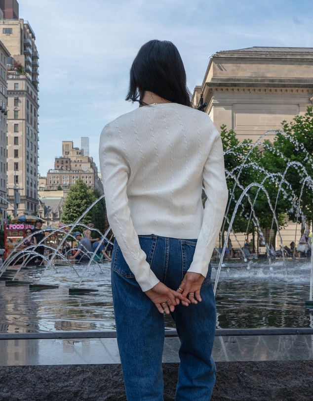 Lydan The Label - Cable Knit Cardigan