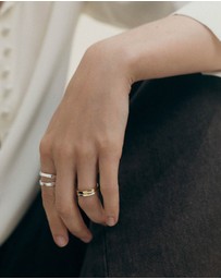 Kirstin Ash - Contour Slim Ring