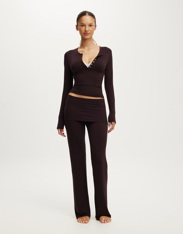 Cotton On Body - Airy Soft Lounge Henley