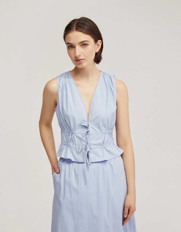 Oxford - Sienna Cotton Top