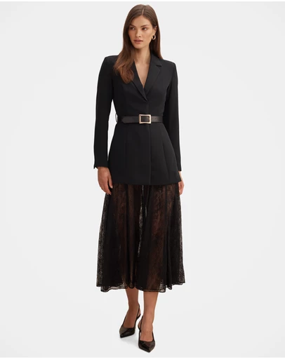 Forever New - Fallon Blazer 2 in 1 Lace Dress