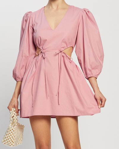 Love Letter Cut-Out Mini Dress