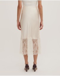 Witchery - Lace Trim Skirt