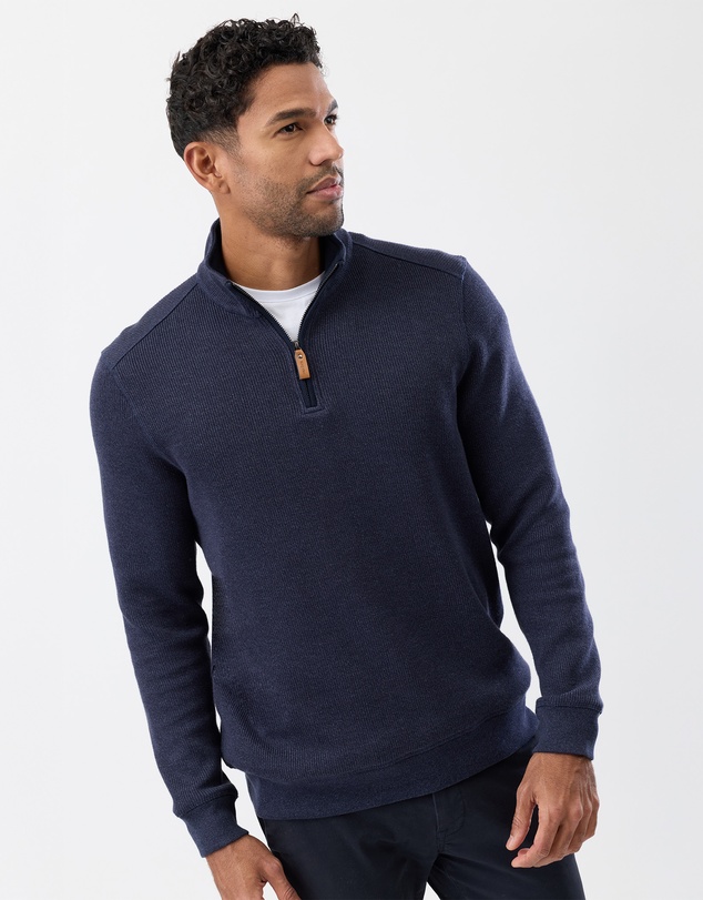 Wayver - French Rib Half Zip