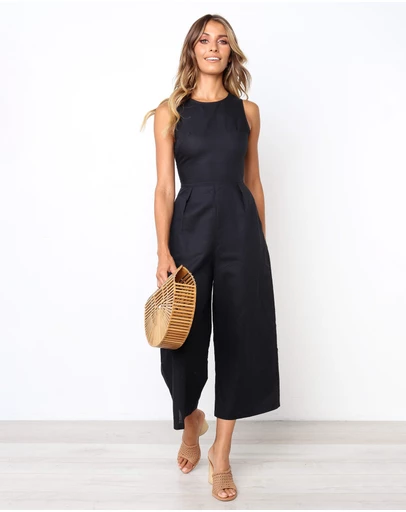 Petal & Pup - Ester Jumpsuit - Black