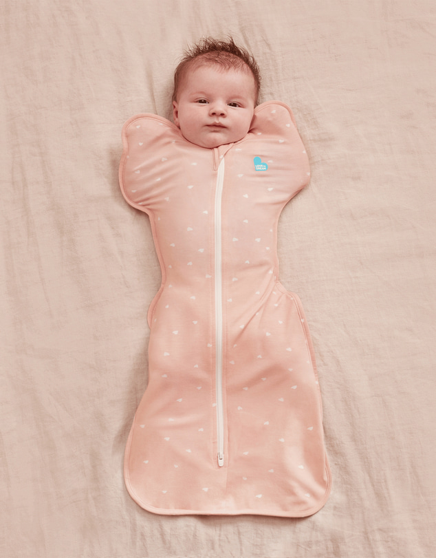 Love to Dream - Swaddle Up™ Original 0.2 TOG Viscose From Bamboo Hearts Blush