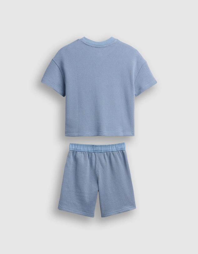 GAP - Textured Knit Top X Shorts Set - Babies-Kids
