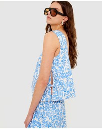Staple the Label - Solea Tie Side Top