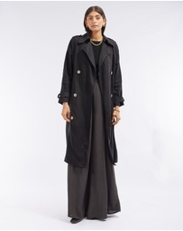 Amelius - Elvie Linen Trench Coat