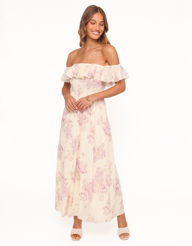 Petal & Pup - Jemira Maxi Dress - Lavender Floral