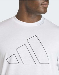 adidas Performance - WORKOUT ESSENTIALS FEELREADY LOGO T-SHIRT Mens