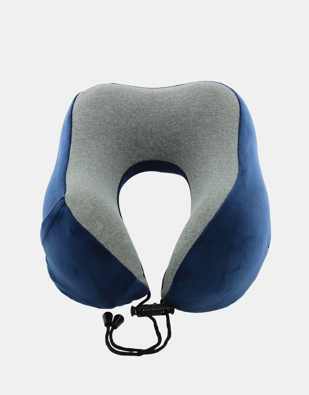 Milleni - Milleni Travel Memory Foam Neck Pillow in Navy