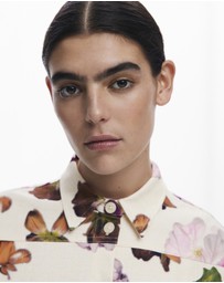 Desigual - Floral shirt dress