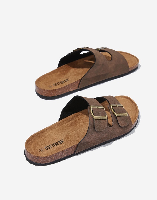 Cotton On - Double Buckle Sandal