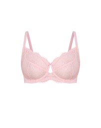 City Chic - Plus size Poppy Underwire Bra - pink icing