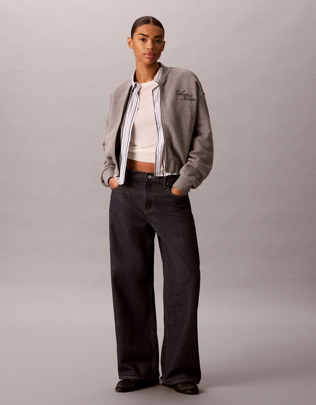 Calvin Klein Jeans - Textured Fleece Zip Jacket