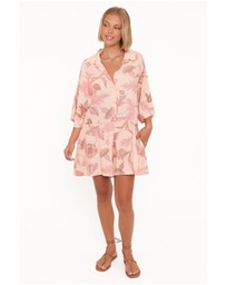 Petal & Pup - Ellisa Playsuit - Pink Floral